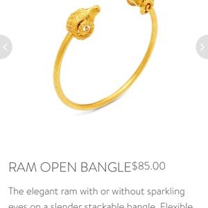 Julie vos ram open band bracelet